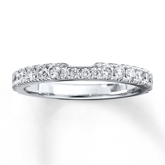 Previously Owned Neil Lane Wedding Band 1/2 ct tw Round-cut Diamonds 14K White Gold Size