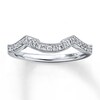 Thumbnail Image 1 of Previously Owned Neil Lane Wedding Band 1/8 ct tw Round-cut Diamonds 14K White Gold - Size 10
