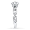 Thumbnail Image 3 of Previously Owned Neil Lane Engagement Ring 1-1/8 ct tw Round-cut Diamonds 14K White Gold - Size 4.25