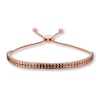 Thumbnail Image 1 of Previously Owned Le Vian Ombre Bolo Bracelet 3 ct tw Diamonds 14K Rose Gold  9.5&quot;