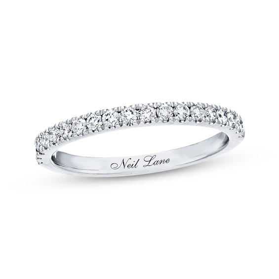 Previously Owned Neil Lane Diamond Wedding Band 1/3 ct tw 14K White Gold