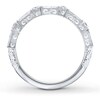 Thumbnail Image 2 of Previously Owned Neil Lane Anniversary Band 1 ct tw Baguette & Round-cut Diamond 14K White Gold