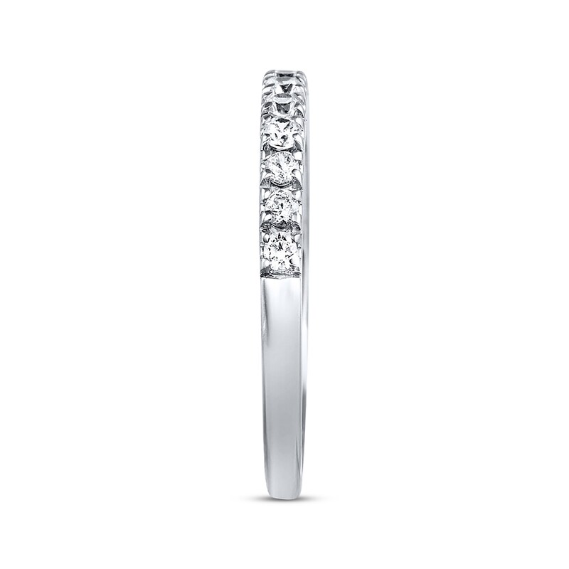 Main Image 2 of Previously Owned Ever Us Diamond Wedding Band 1/6 ct tw Round-cut 14K White Gold