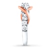 Thumbnail Image 3 of Previously Owned Ever Us Two-Stone Anniversary Ring 1-1/2 ct tw Round-cut Diamonds 14K Two-Tone Gold