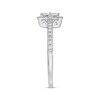 Thumbnail Image 1 of Previously Owned Ever Us Diamond Ring 3/8 ct tw Princess/Round 10K White Gold