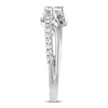 Thumbnail Image 2 of Previously Owned Ever Us Diamond Engagement Ring 1/2 ct tw Round-cut 14K White Gold
