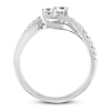 Thumbnail Image 3 of Previously Owned Ever Us Diamond Engagement Ring 1/2 ct tw Round-cut 14K White Gold
