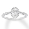 Thumbnail Image 0 of Previously Owned Ever Us Diamond Ring 1/3 ct tw Round-cut 10K White Gold
