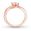 Thumbnail Image 1 of Previously Owned Ever Us Diamond Ring 1/3 ct tw 10K Rose Gold