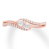 Thumbnail Image 3 of Previously Owned Ever Us Diamond Ring 1/3 ct tw 10K Rose Gold