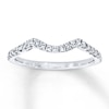 Previously Owned Diamond Wedding Band 1/4 ct tw Round-cut 14K White Gold