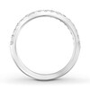 Thumbnail Image 2 of Previously Owned Diamond Wedding Band 1/4 ct tw Round-cut 14K White Gold