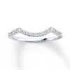 Thumbnail Image 0 of Previously Owned Diamond Wedding Band 1/8 ct tw Round-cut 14K White Gold