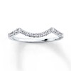Thumbnail Image 0 of Previously Owned Diamond Wedding Band 1/8 ct tw Round-cut 14K White Gold