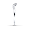 Thumbnail Image 2 of Previously Owned Diamond Wedding Band 1/8 ct tw Round-cut 14K White Gold