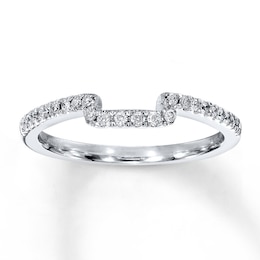 Previously Owned Diamond Wedding Band 1/6 ct tw Round-cut 14K White Gold