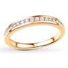 Thumbnail Image 1 of Previously Owned Diamond Wedding Band 1/5 ct tw Round-cut 14K Yellow Gold