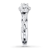 Thumbnail Image 2 of Previously Owned Bridal Ring 1/2 ct tw Round-cut 10K White Gold