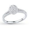 Thumbnail Image 0 of Previously Owned Diamond Promise Ring 1/4 ct tw Round-cut 10K White Gold