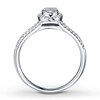 Thumbnail Image 2 of Previously Owned Diamond Promise Ring 1/4 ct tw Round-cut 10K White Gold