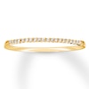 Previously Owned Diamond Anniversary Band 10K Yellow Gold