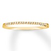 Thumbnail Image 1 of Previously Owned Diamond Anniversary Band 10K Yellow Gold - Size 7
