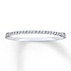 Thumbnail Image 0 of Previously Owned Diamond Band 1/20 ct tw 10K White Gold