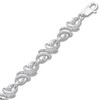 Thumbnail Image 1 of Previously Owned Diamond Bracelet 1/10 ct tw Round-cut Sterling Silver