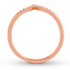 Thumbnail Image 2 of Previously Owned Diamond Midi Ring 1/15 ct tw Round-cut 10K Rose Gold - Size 3.25
