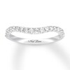 Thumbnail Image 1 of Previously Owned Neil Lane Diamond Wedding Band 3/8 ct tw Round-cut 14K White Gold Size 4.5