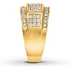 Thumbnail Image 3 of Previously Owned Men's Band 1 ct tw Round-cut Diamonds 10K White Gold - Size 14