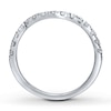 Thumbnail Image 2 of Previously Owned Wedding Band 1/3 ct tw Round-cut Diamonds 14K White Gold - Size 11.25