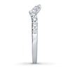 Thumbnail Image 3 of Previously Owned Wedding Band 1/3 ct tw Round-cut Diamonds 14K White Gold - Size 11.25