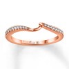 Thumbnail Image 1 of Previously Owned Ever Us Diamond Wedding Band 1/8 ct tw Round-cut 14K Rose Gold - Size 10
