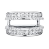 Thumbnail Image 2 of Previously Owned Diamond Enhancer Ring 1 ct tw Round-cut 14K White Gold - Size 9.5