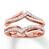 Thumbnail Image 0 of Previously Owned Diamond Enhancer Ring 1/4 ct tw Round-cut 14K Rose Gold - Size 11.5