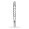 Thumbnail Image 3 of Previously Owned Diamond Wedding Band 1/5 ct tw Round-cut 14K White Gold - Size 10