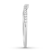Thumbnail Image 2 of Previously Owned Diamond Wedding Band 1/6 ct tw Round-cut 14K White Gold - Size 8.75