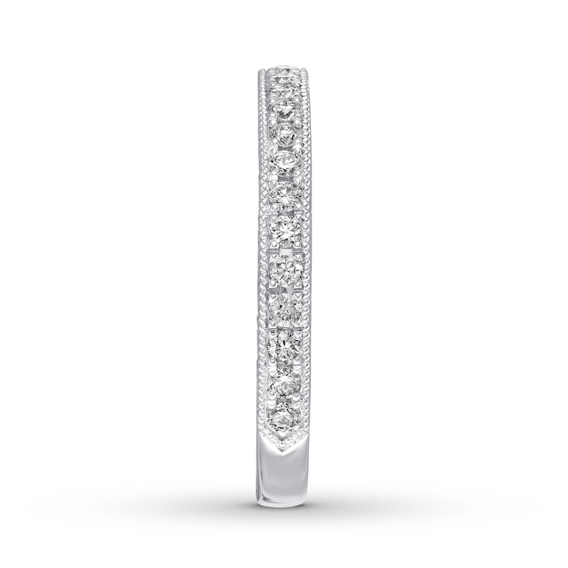 Main Image 3 of Previously Owned Neil Lane Bridal Wedding Band 1/3 ct tw Diamonds 14K White Gold - Size 4.25