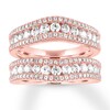Thumbnail Image 1 of Previously Owned Diamond Enhancer Ring 1-5/8 ct tw Round-cut 14K Rose Gold - Size 9.5