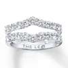Thumbnail Image 1 of Previously Owned THE LEO Diamond Enhancer Ring 1 ct tw Round-cut 14K White Gold - Size 5