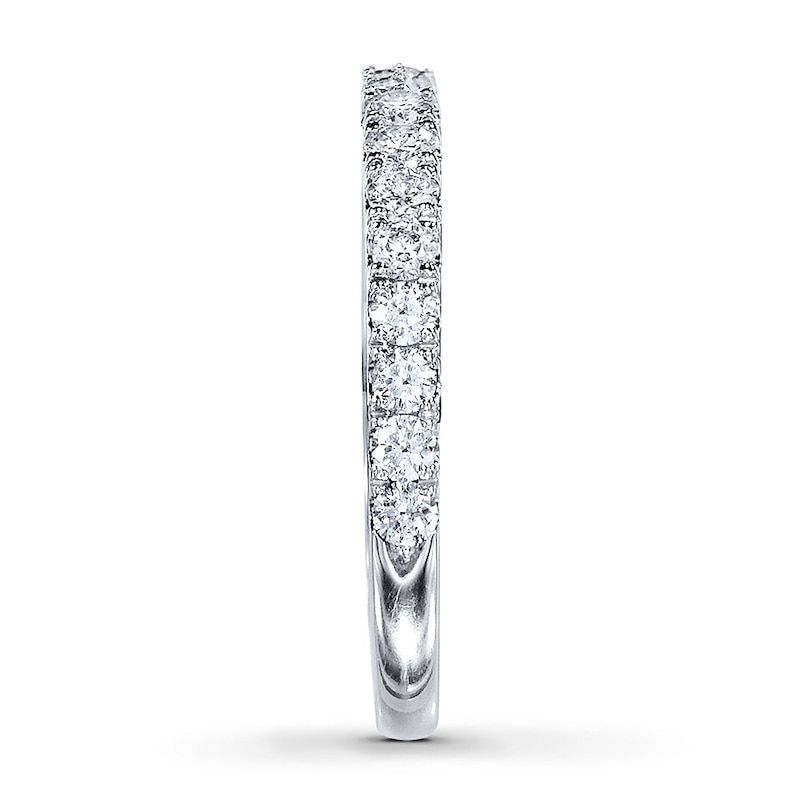 Main Image 3 of Previously Owned Neil Lane Wedding Band 1/2 ct tw Diamonds 14K White Gold - Size 8.5