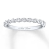 Thumbnail Image 1 of Previously Owned Neil Lane Diamond Wedding Band 1/6 ct tw Round-cut 14K White Gold - Size 5.5
