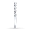 Thumbnail Image 3 of Previously Owned Neil Lane Diamond Wedding Band 1/6 ct tw Round-cut 14K White Gold - Size 5.5