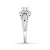 Thumbnail Image 3 of Previously Owned THE LEO Engagement Ring 1 ct tw Round-cut Diamonds 14K White Gold - Size 9