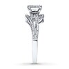 Thumbnail Image 3 of Previously Owned Diamond Ring 1/5 ct tw Round-cut 10K White Gold - Size 10.5