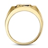 Thumbnail Image 2 of Previously Owned Men's Diamond Fashion Ring 5/8 ct tw Round-cut 10K Yellow Gold - Size 6.75