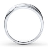 Previously Owned Men's Wedding Band 1/15 ct tw Round-cut Diamonds 10K White Gold