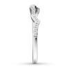 Thumbnail Image 3 of Previously Owned Diamond Wedding Band 1/6 ct tw Round-cut 14K White Gold - Size 9.5