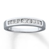 Thumbnail Image 0 of Previously Owned Diamond Anniversary Band 1/2 ct tw Princess-cut 14K White Gold - Size 9